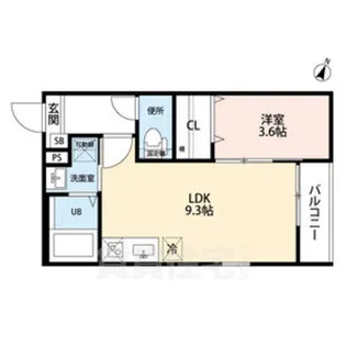 place des Rocco【2階】の間取り