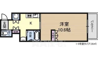 SSK North Osaka 【4階】の間取り