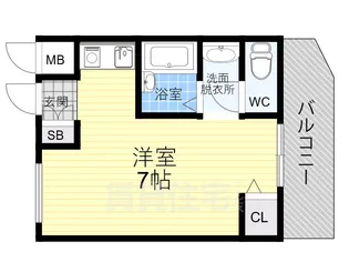 マインド3【6階】の間取り