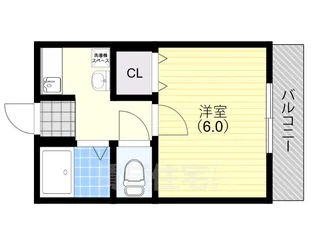 リバージュ須磨浦【1階】の間取り
