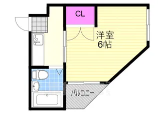 Tヴィレッジ【3階】の間取り
