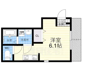 ロジュマンヴェールV【1階】の間取り