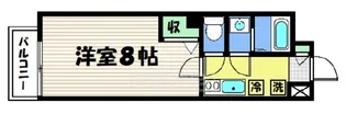 フラッティ千本今出川【3階】の間取り