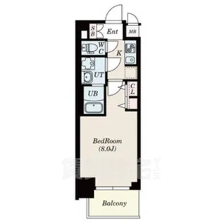 S-RESIDENCE堀田駅前【9階】の間取り