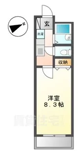 ルミナス・ユキ【2階】の間取り
