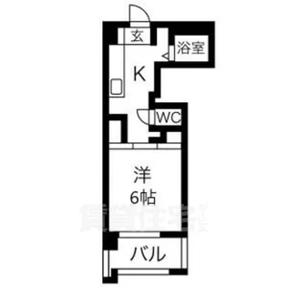 愛知県名古屋市中区新栄1丁目【マンション】の間取り