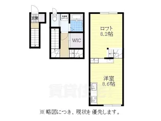 Velo MINAMIODAKA(ヴェロ ミナミオオダカ)【2階】の間取り