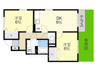 グランステージB【1階】の間取り