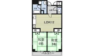 メゾン白菊【2階】の間取り