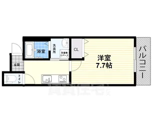 フジパレス長洲公園Ⅰ番館【3階】の間取り