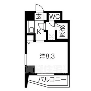 アビタシオン鶴舞【3階】の間取り