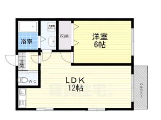 スぺリオ イトウ【1階】の間取り
