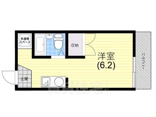 ときわ妙法寺レクラン【201号室】の間取り