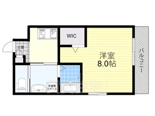 リアコート豊中2 NORTH【3階】の間取り