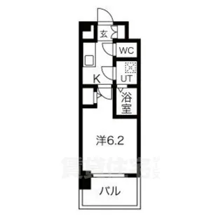 エスリード上前津LIVIA【12階】の間取り