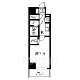 エスリード上前津LIVIA【11階】の間取り