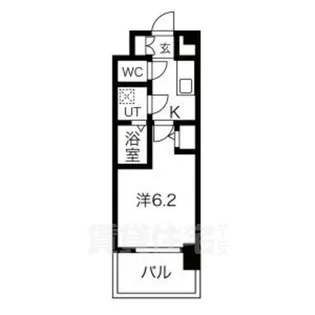 愛知県名古屋市中区富士見町【マンション】の間取り