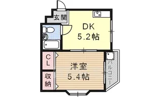 エスポアール御器所【3階】の間取り