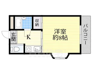 コンフォートツシマ【3階】の間取り