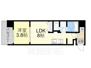 ブエナビスタ【6階】の間取り