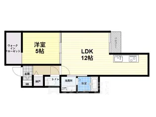 REGALEST武庫川3【1階】の間取り