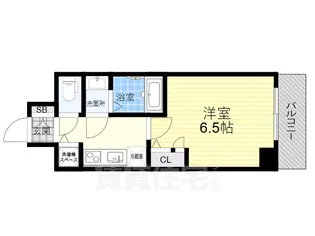 大阪府大阪市都島区都島北通2丁目【マンション】の間取り