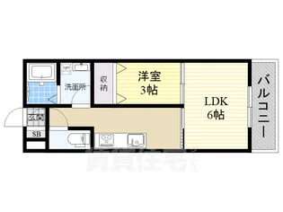 大阪府堺市西区鳳東町2丁【アパート】の間取り