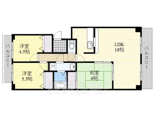 Free-F【3階】の間取り