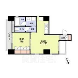 Teramachi Box 24【7階】の間取り