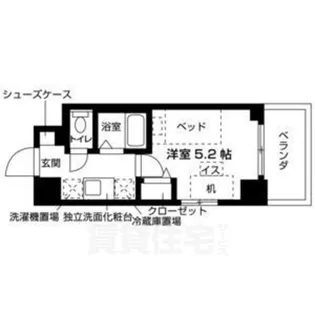 キャンパスヴィレッジ京都今出川通【3階】の間取り