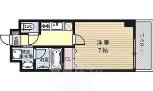 アスヴェル京都東寺前2【2階】の間取り