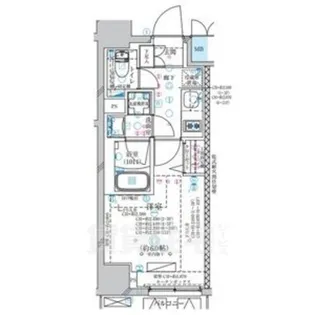 ディアレイシャス大須観音3【5階】の間取り
