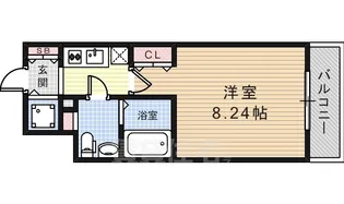 エス・キュート尼崎2【7階】の間取り