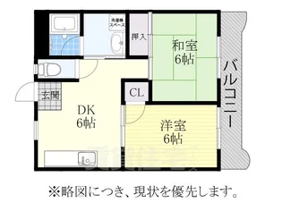 アビタシオン新瑞【2階】の間取り