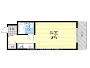 シェルプール弐番館【3階】の間取り