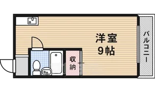 サンリット西川【3階】の間取り