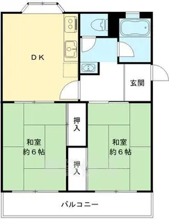 第2ネオコーポ杉田【3階】の間取り