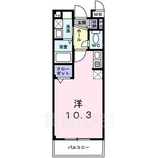 フィ-ルドロ-ドⅡ【2階】の間取り