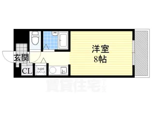 シャトーグロリアス【5階】の間取り