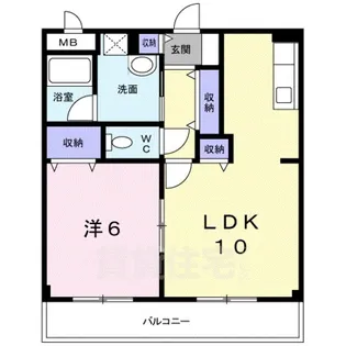 クイールⅠ【2階】の間取り