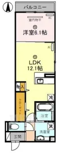 ヴェラ ロホ【3階】の間取り