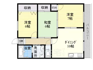 イトーミ2【1階】の間取り