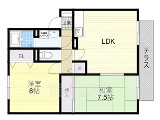 グランメール・コート【2階】の間取り
