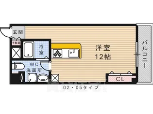 TKアンバーコート中百舌鳥【3階】の間取り