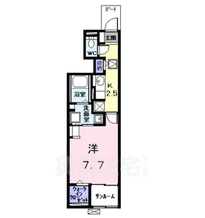 イーストスクエア【1階】の間取り