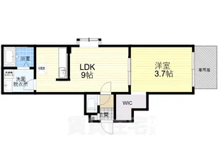 Keyビレッジ 東鳴尾【3階】の間取り