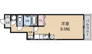 サニーヒルズ淡海【1階】の間取り