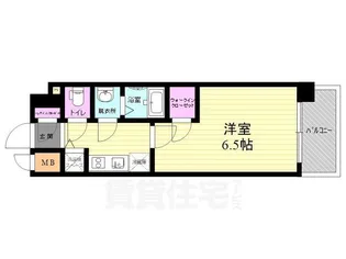 エスリード京都梅小路【1階】の間取り