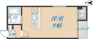 ウエストテール21【5階】の間取り