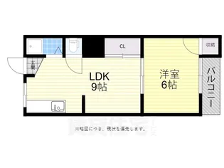 大栄マンション【2階】の間取り